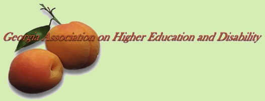 Georgia Association on Higher Education and Disability